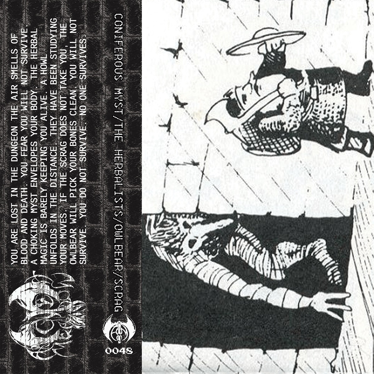 Coniferous Myst / The Herbalists / Owlbear / Scrag - Split Tape