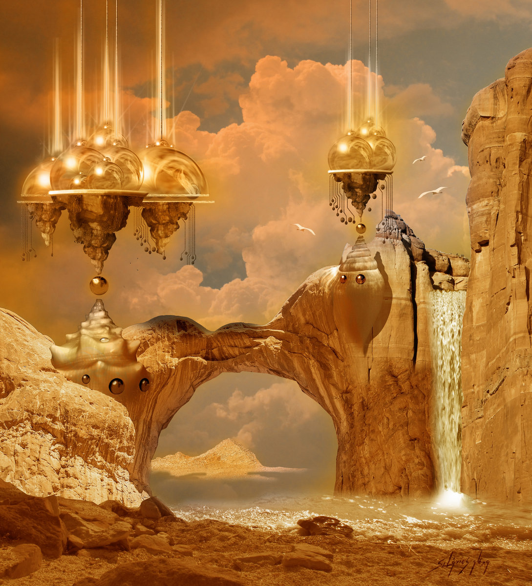 Heaven Feels Like Floating Around in a Golden City