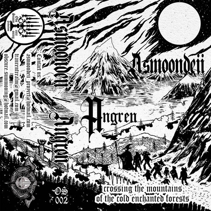 Crossing the mountains of the cold enchanted forest