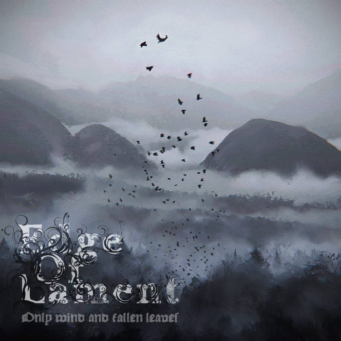 only wind and fallen leaves
