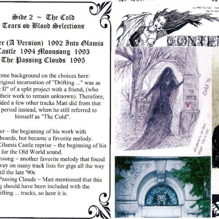 Side 2 of Drifting​.​.​. ~ Tears ov Blood Selections